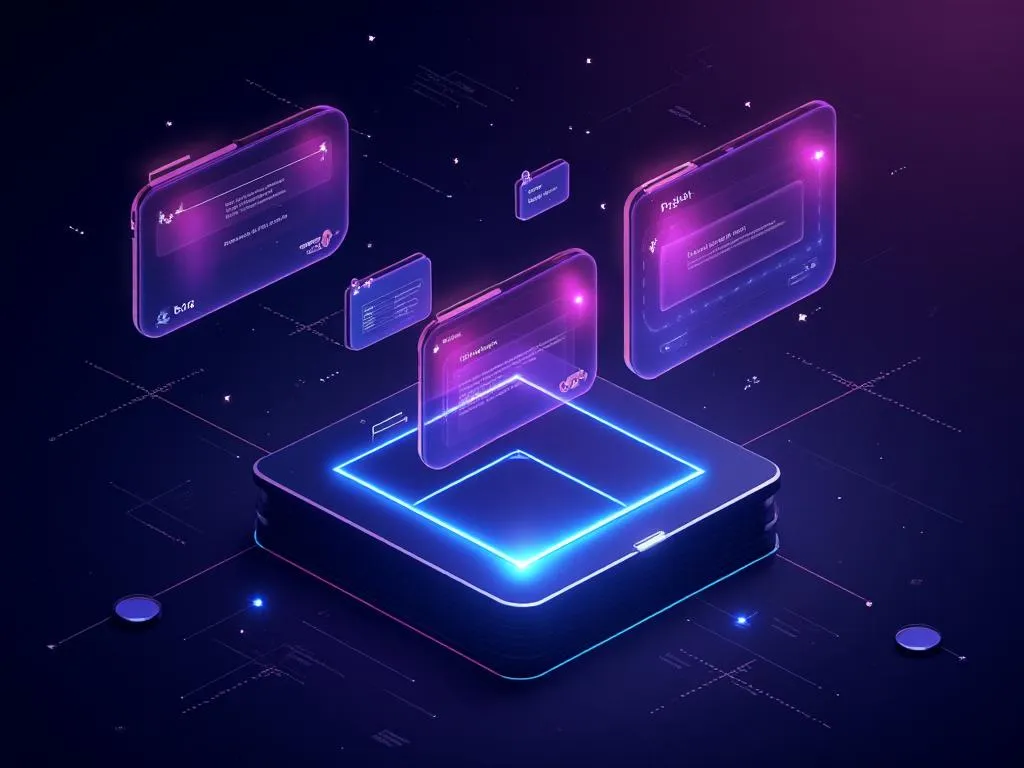 Clean lead qualification chat interface